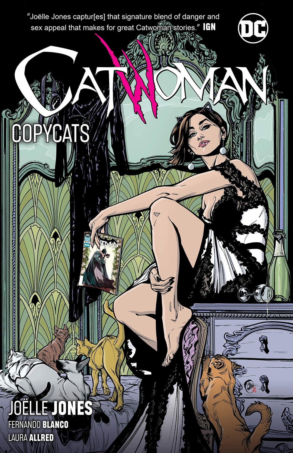 DC COMICS Graphic Novel Catwoman TP Vol 01 Copycats 9781401288891 JAN190665