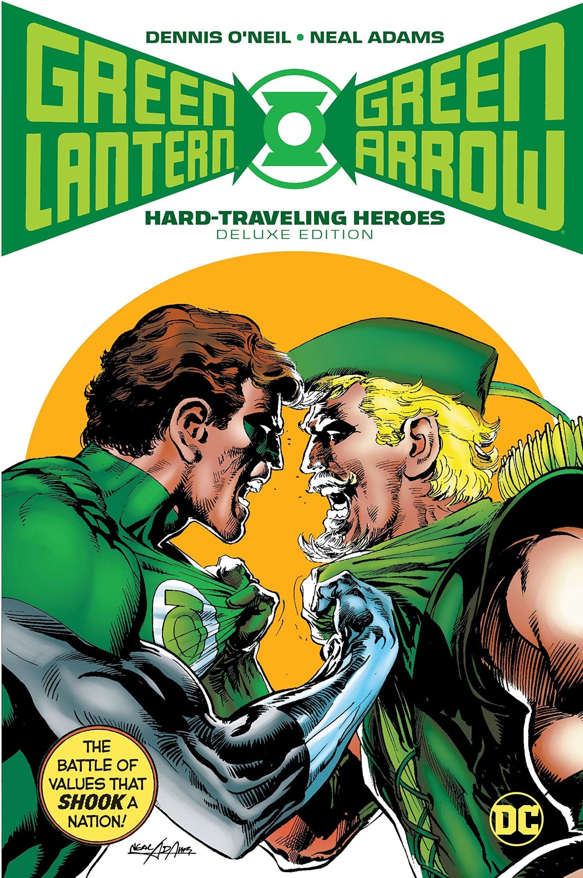 DC COMICS Graphic Novel Green Lantern Green Arrow Hard Traveling Heroes Dlx HC 9781401280420 MAR180345