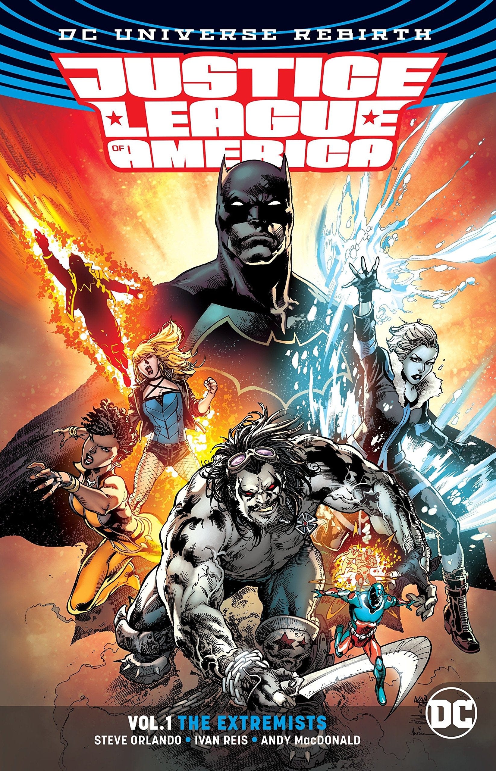 DC COMICS Graphic Novel Justice League Of America TP Vol 01 The Extremists (Rebirth) 9781401273538 MAY170326