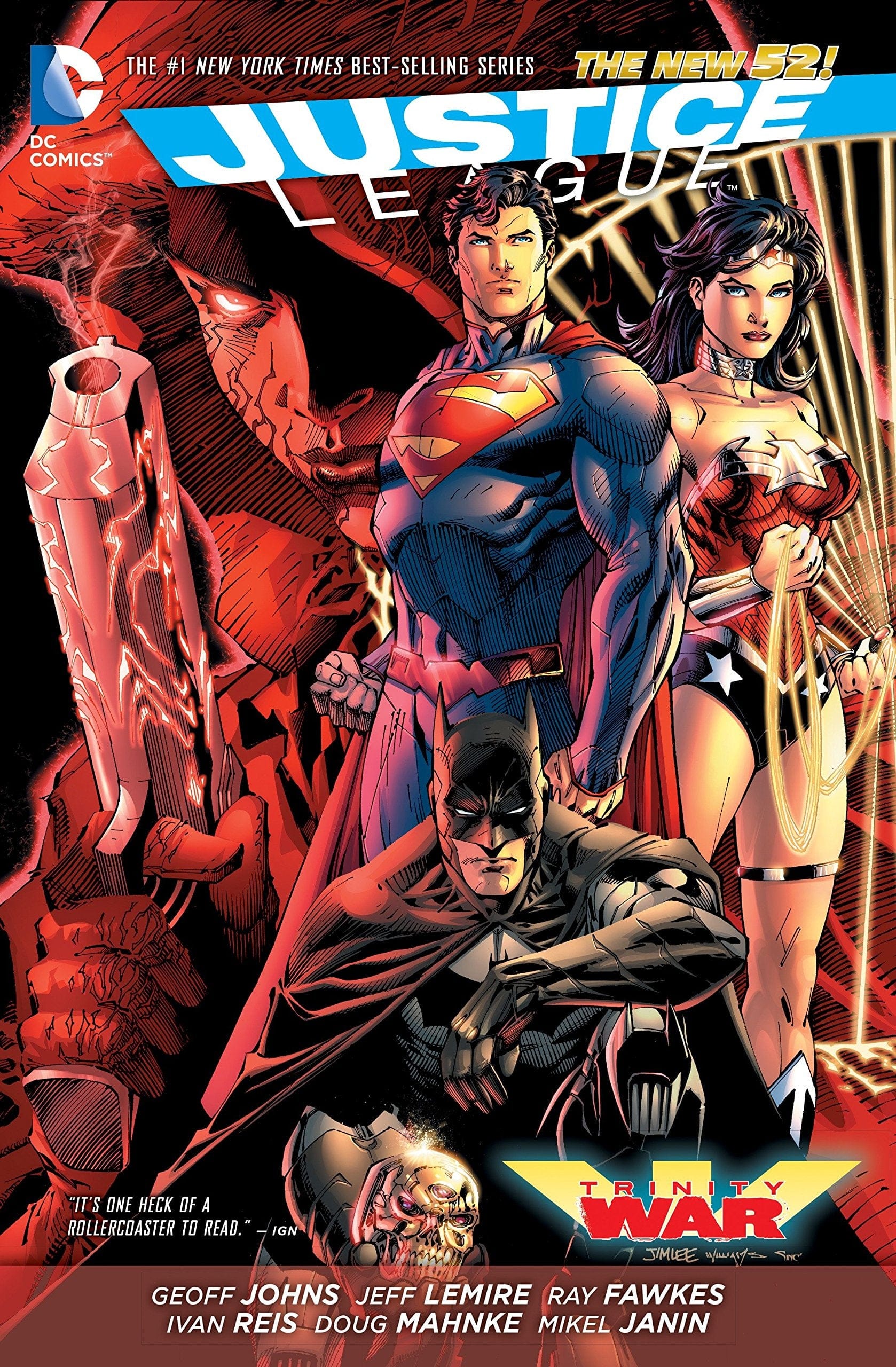 DC COMICS Graphic Novel Justice League Trinity War TP 9781401249441 AUG140331