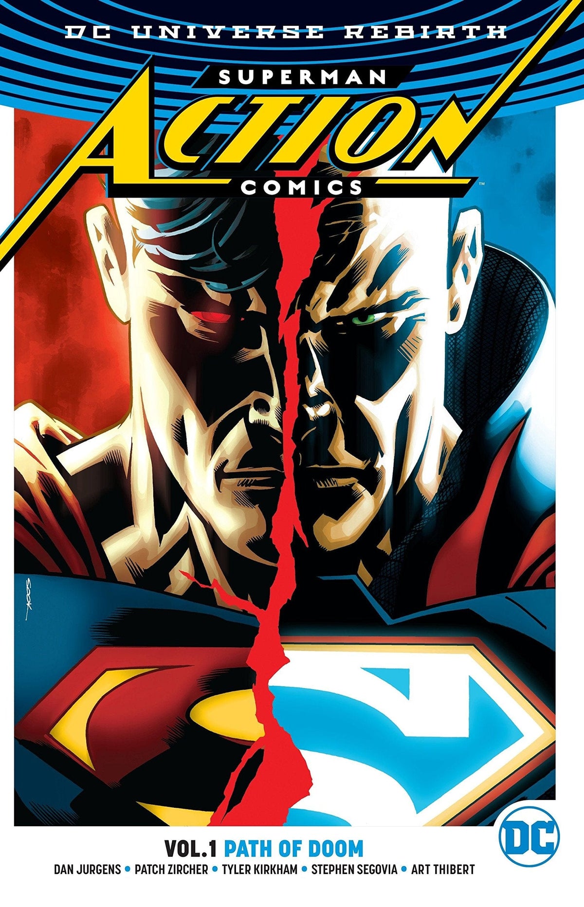 DC COMICS Graphic Novel Superman Action Comics TP Vol 01 Path Of Doom (Rebirth) 9781401268046 NOV160319