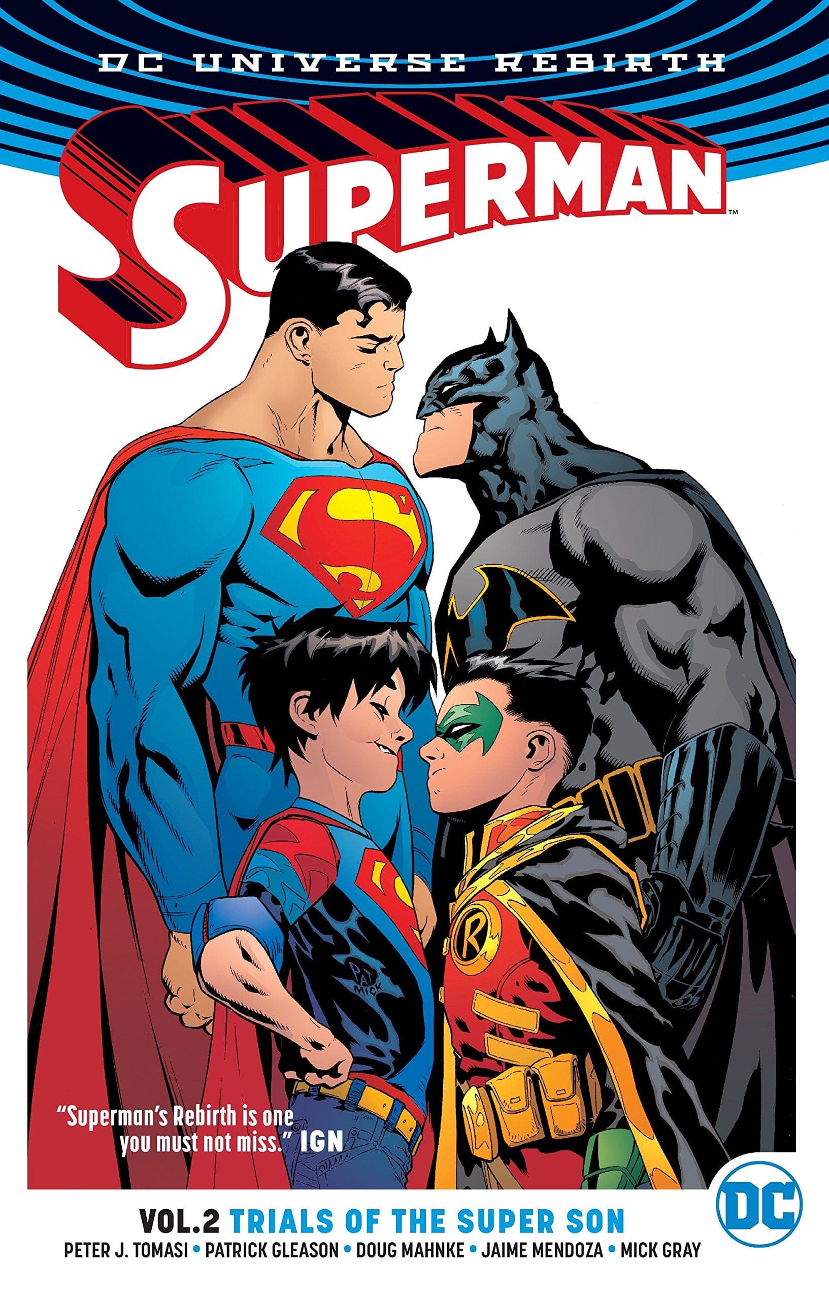 DC COMICS Graphic Novel Superman TP Vol 02 Trial Of The Super Sons (Rebirth) 9781401268602 JAN170383