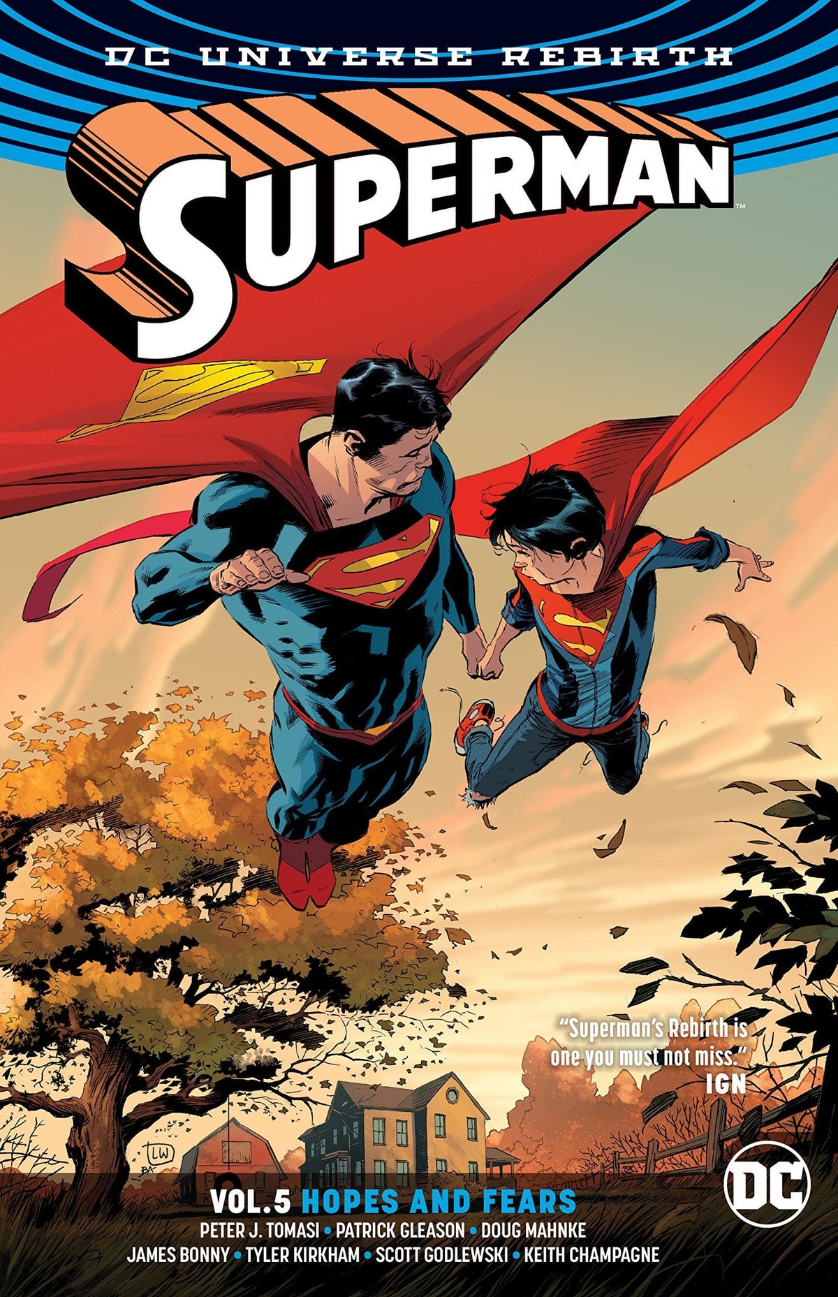 DC COMICS Graphic Novel Superman TP Vol 05 Hopes And Fears Rebirth 9781401277291 JAN180391