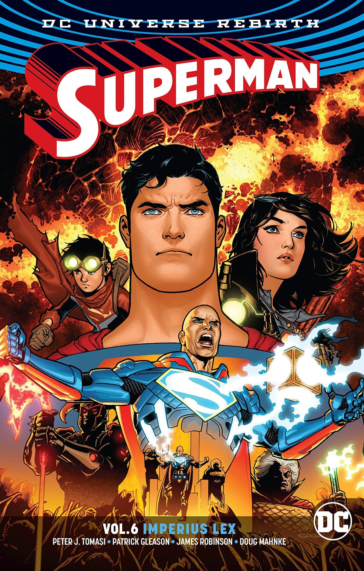 DC COMICS Graphic Novel Superman TP Vol 06 Imperius Lex Rebirth 9781401281236 MAY180592