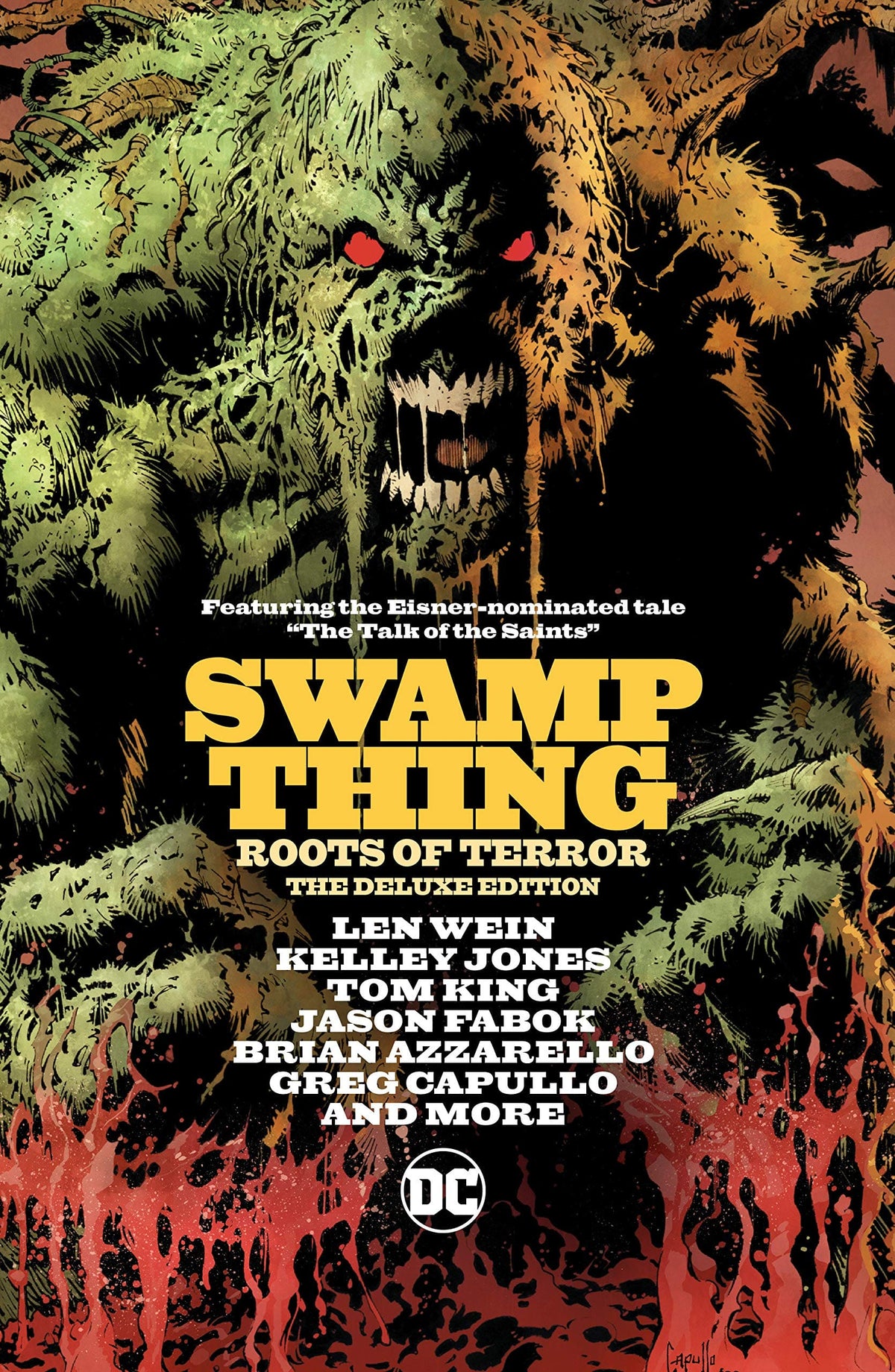DC COMICS Graphic Novel Swamp Things Roots Of Terror Deluxe ED HC 9781401295875 APR190565