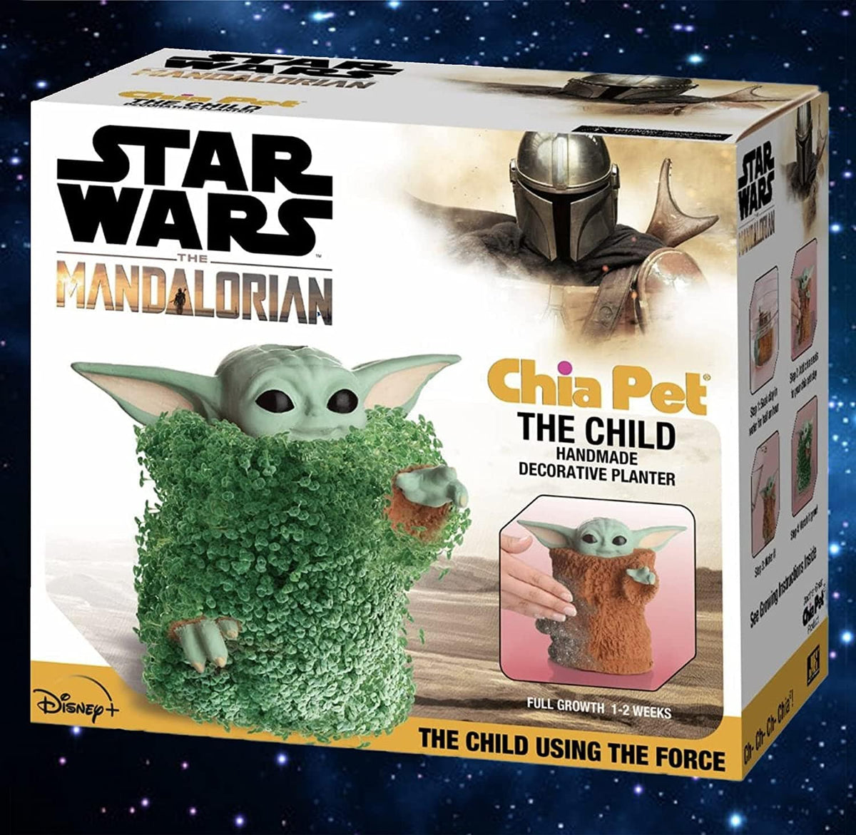 Neca Decor > Other Decor Chia Pet: Star Wars - Child Using the Force (Mandalorian) 021363009745 MAY218932