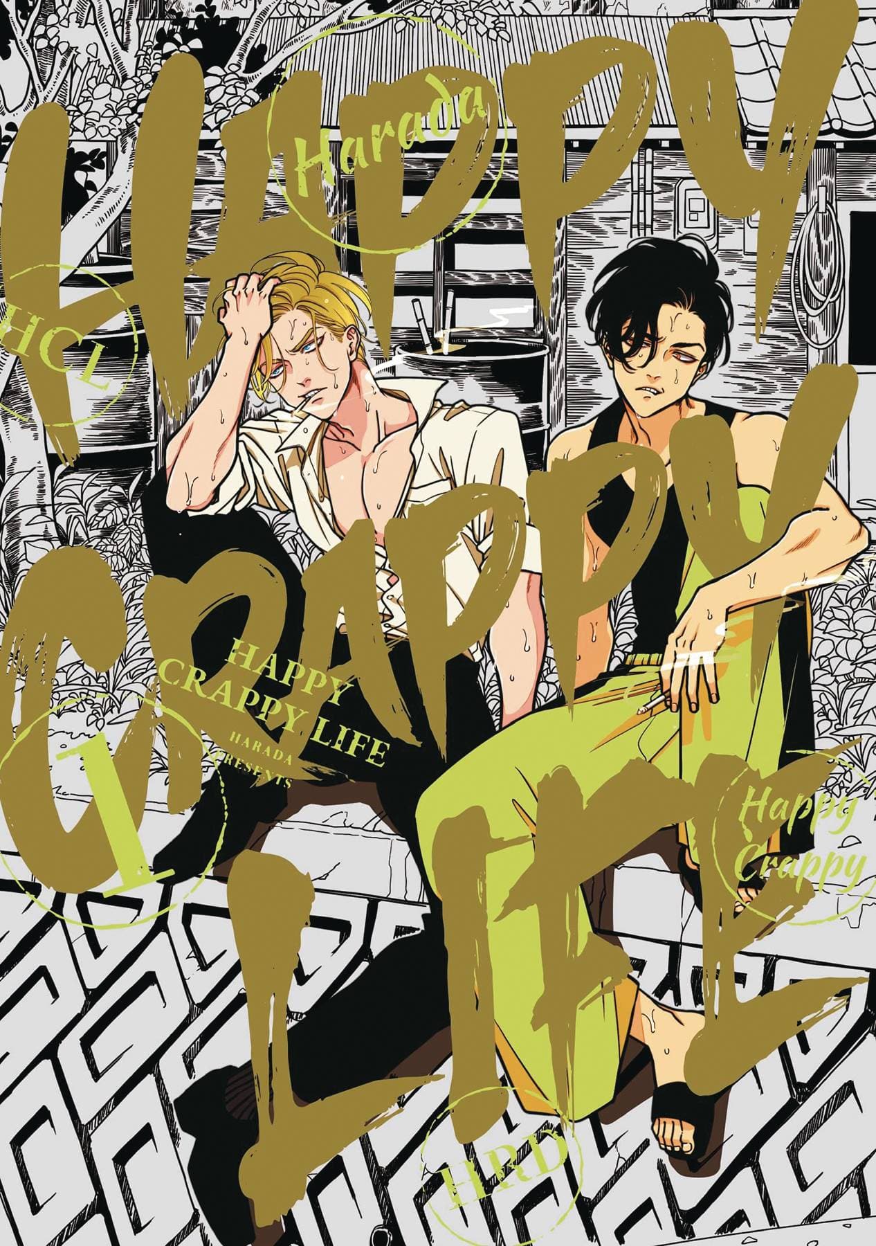DENPA BOOKS - KUMA Graphic Novel Happy Crappy Life GN Vol 01 (MR) 9781634423717 NOV222077