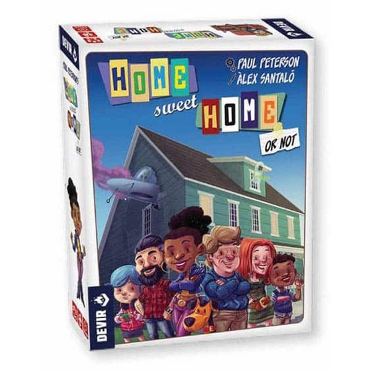 Devir Americas Board Games > Large Box Games Home Sweet Home or Not 8436589626591 DVR DEVHOMESWEETEN