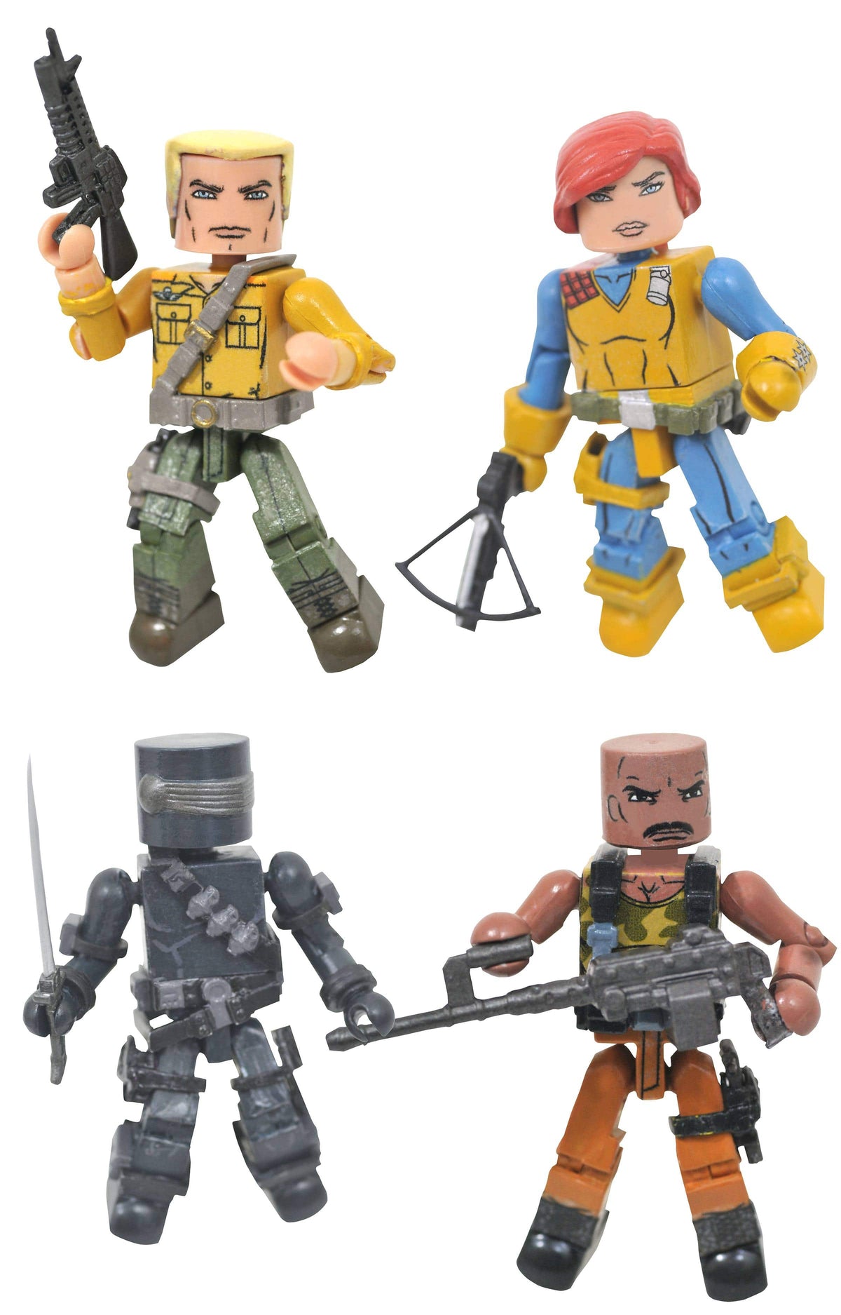 Diamond Select Toys Toys > Action Figures > Other Action Figures Minimates: GI Joe Series 1 Box Set 699788847725 STL219388