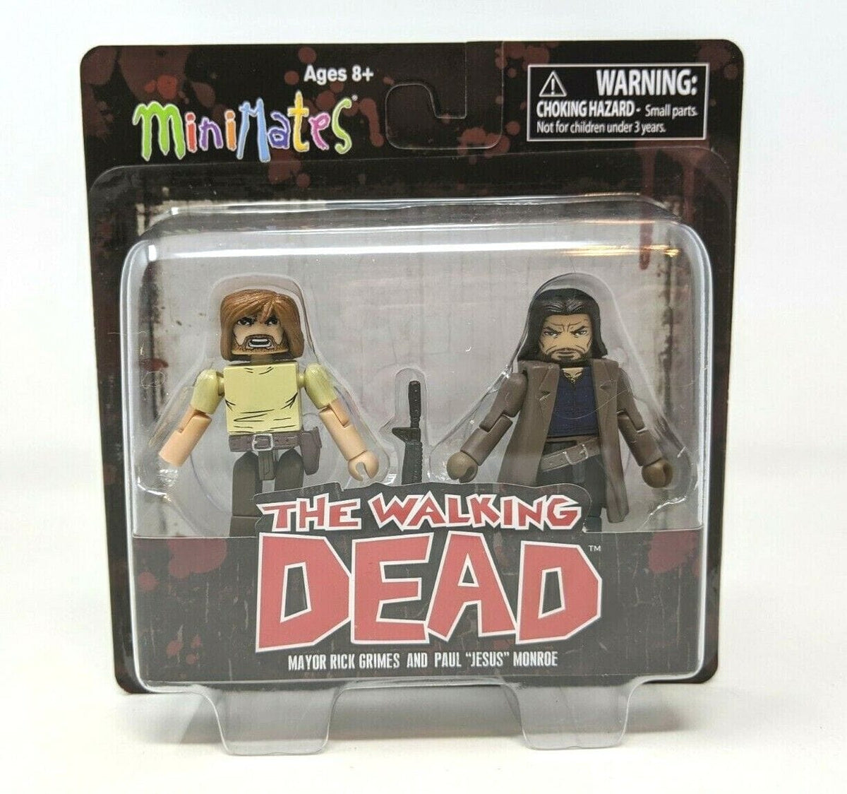 Diamond Select Toys Toys > Action Figures > Other Action Figures Minimates: Walking Dead - Mayor Rick Grimes & Paul 'Jesus' Monroe (Series 7) 699788104958