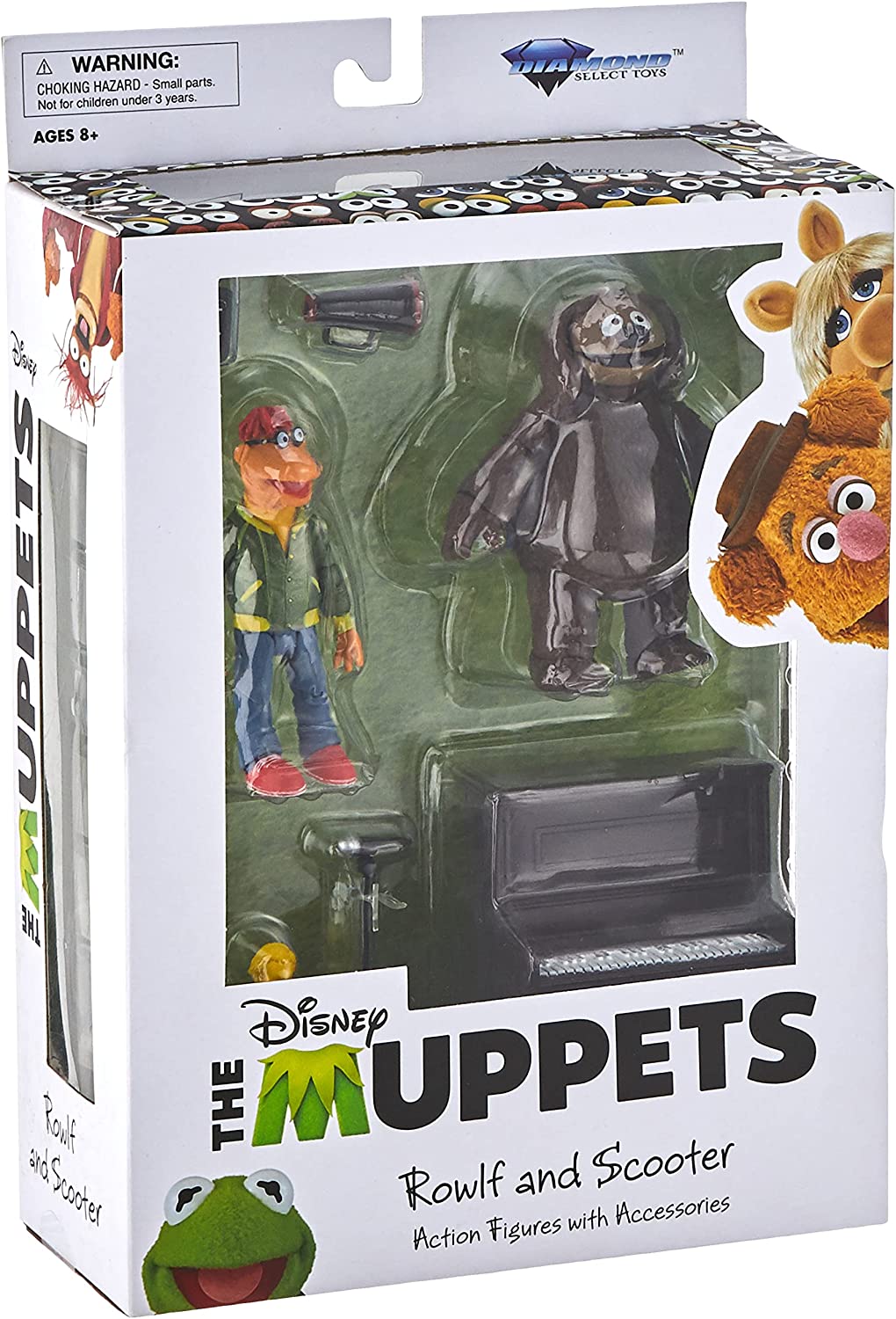 Diamond Select Toys Toys > Action Figures > Other Action Figures Select: Muppets - Scooter & Rowlf (Best of Series 1) 699788843109