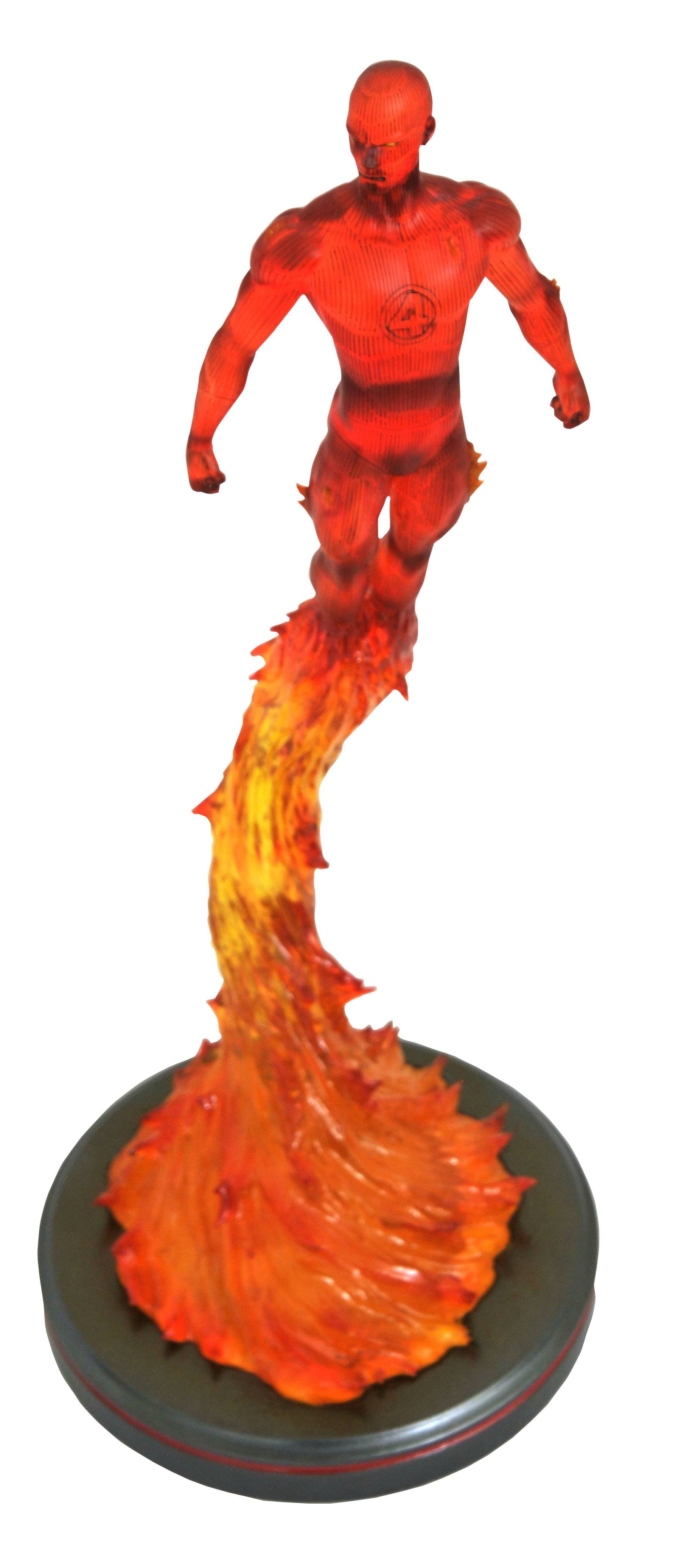 Diamond Select Toys Toys > Statues > Other Statues Marvel Premier Collection: Fantastic Four - The Human Torch 699788843215