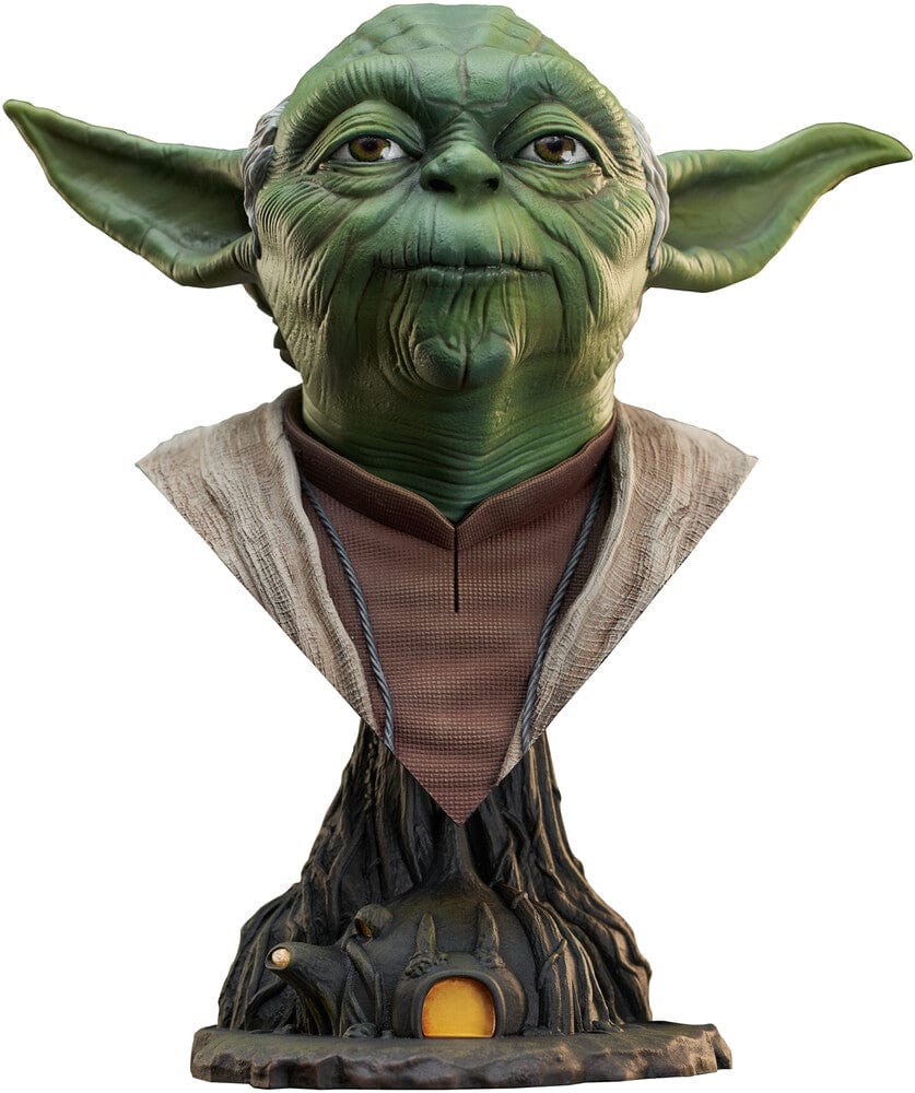 Diamond Select Toys Toys > Statues > Other Statues Select Legends: Star Wars - Yoda Resin Bust 1:2 699788843932