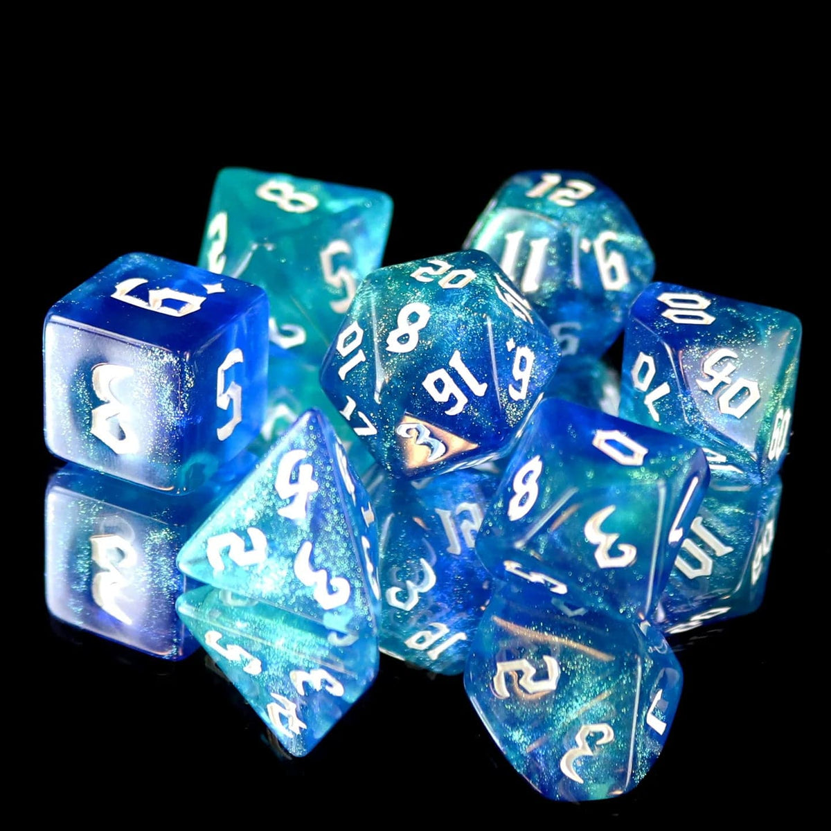 Die Hard Dice Dice > Die Hard Dice DHD: Plastic 7-Die Set - Meteor Storms 810060785515 P0019070