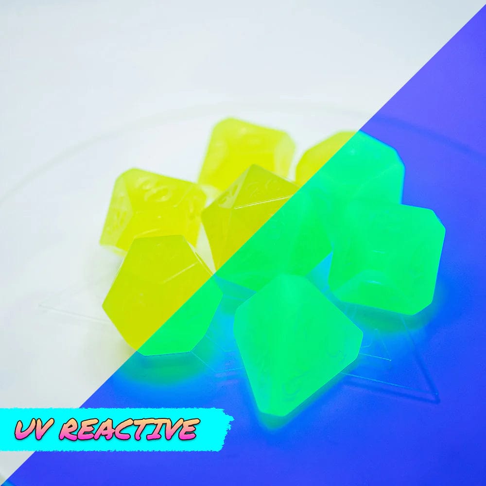 Die Hard Dice: Plastic 7-Die Set - AfterDark Avalore Good Vibrations Project