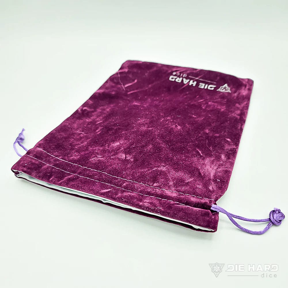 DHD: Velvet Dice Bag - Large Purple - Third Eye