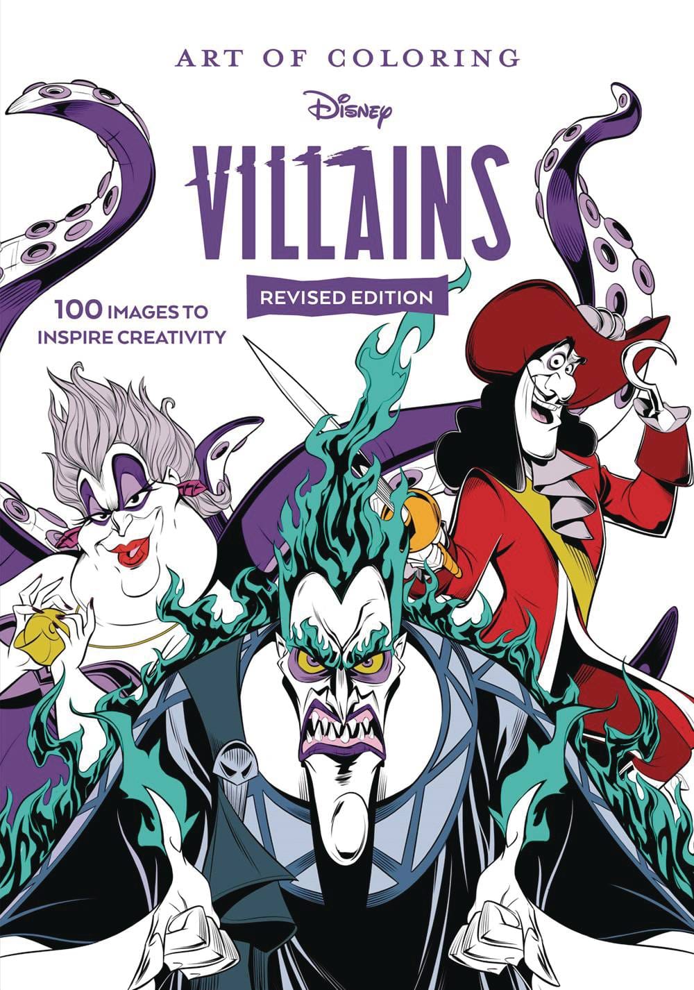 Disney Editions Books ART OF COLORING DISNEY VILLAINS SC 9781368076937 MAY221362