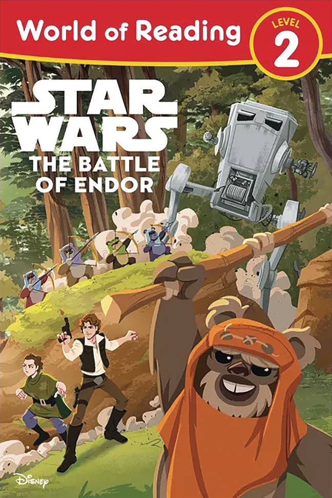 Disney Lucasfilm Press Books WORLD OF READING LEVEL 2 STAR WARS BATTLE OF ENDOR SC 9781368093477 JAN231454