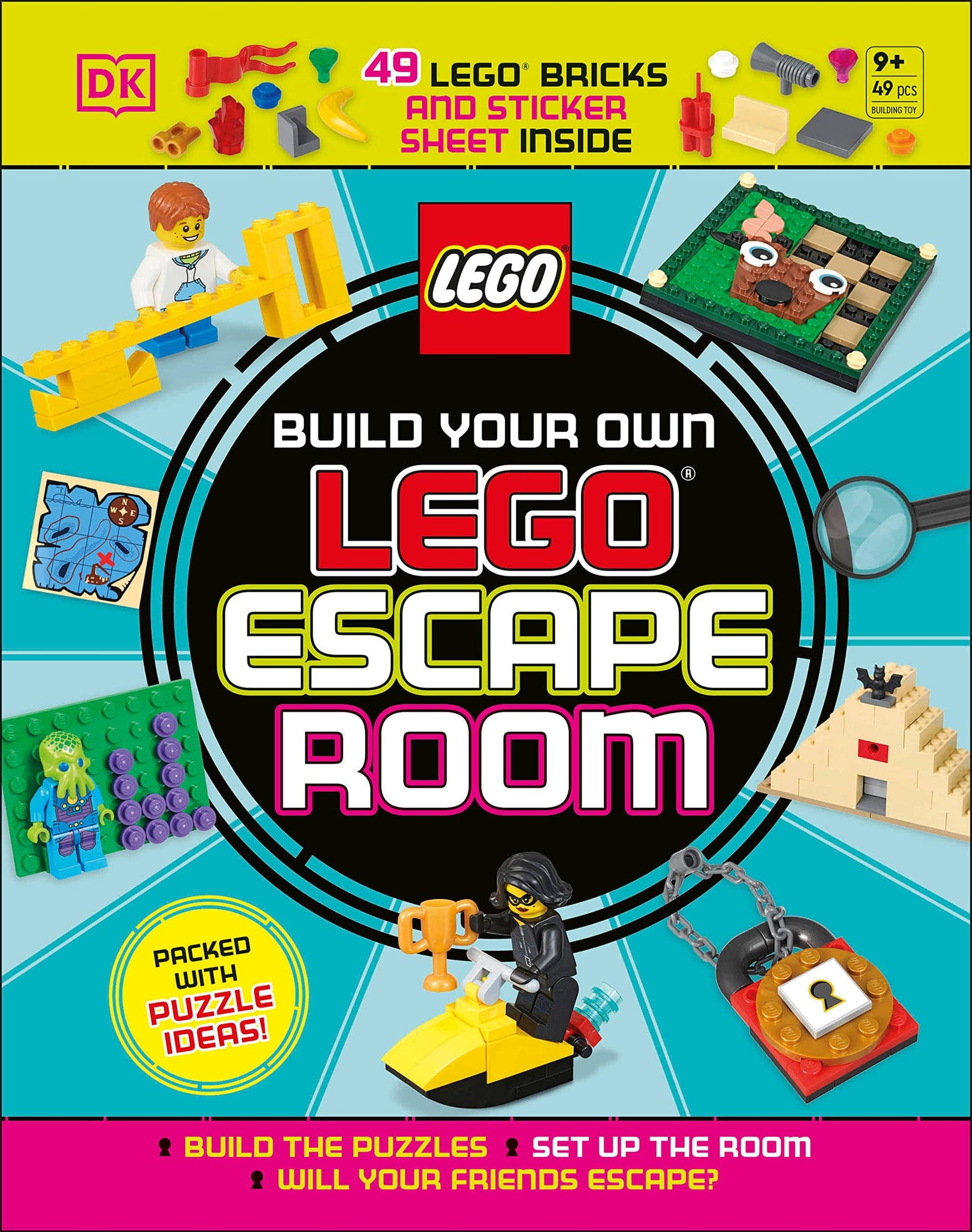 DK Books > Activity Books Lego: Build Your Own Lego Escape Room HC 9780744060980