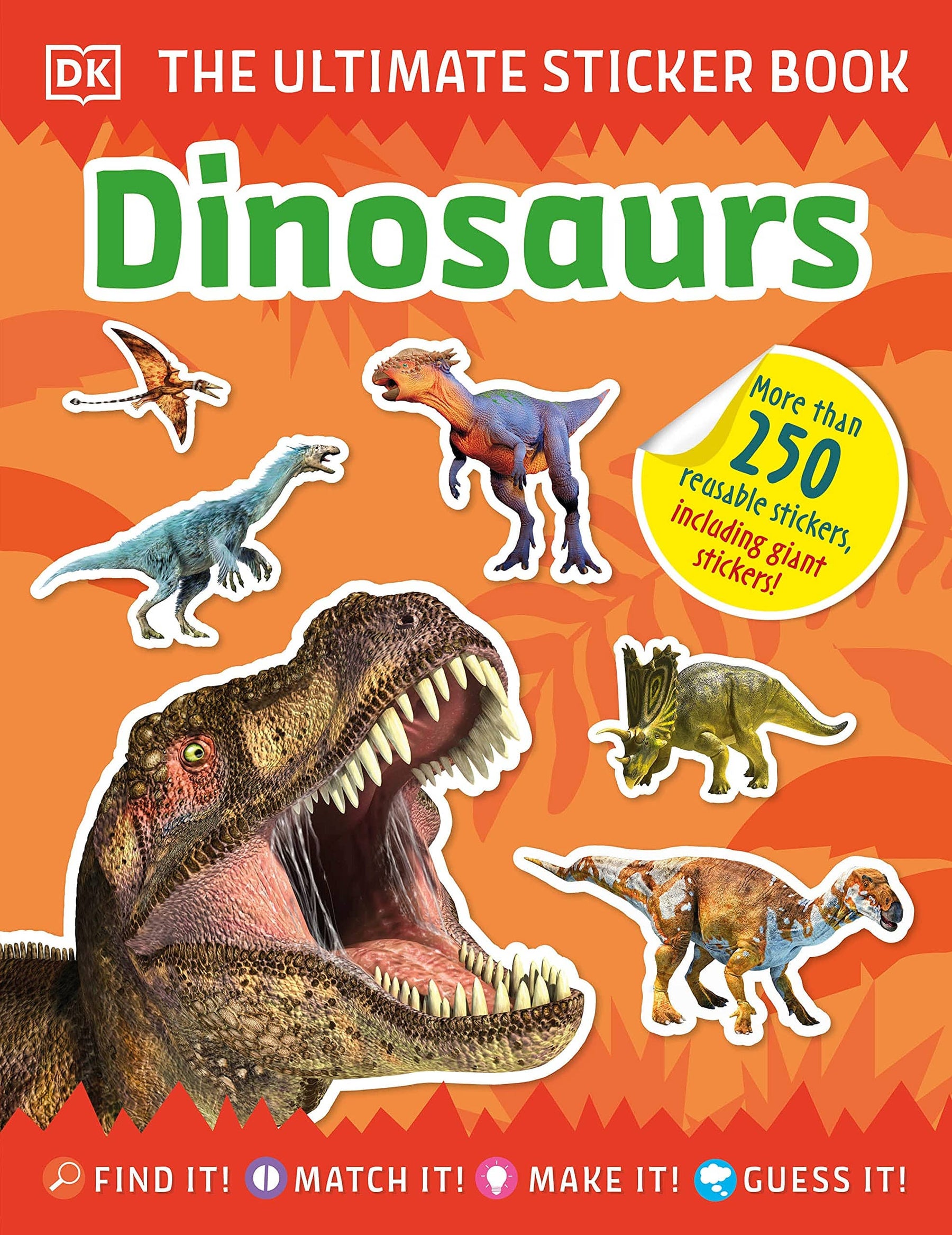DK Books > Activity Books Dinosaurs: Ultimate Sticker Book 9780744033212