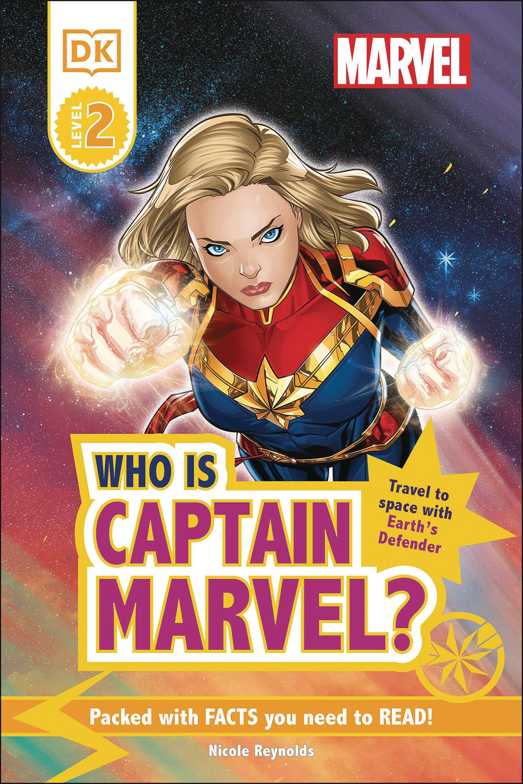 Dk Children Books WHO IS CAPT MARVEL DK READER LEVEL 2 SC 9780744060997 AUG221343