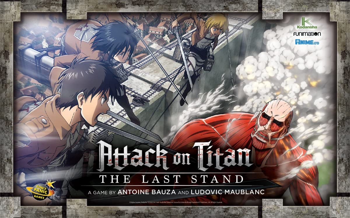 Don't Panic Games Board Games > Large Box Games Attack on Titan: Last Stand 814552021846