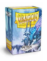 Dragon Shield Game Supplies > Card Sleeves Dragon Shield: Matte Sleeves 100ct - Petrol 5706569110208 ATM 11020