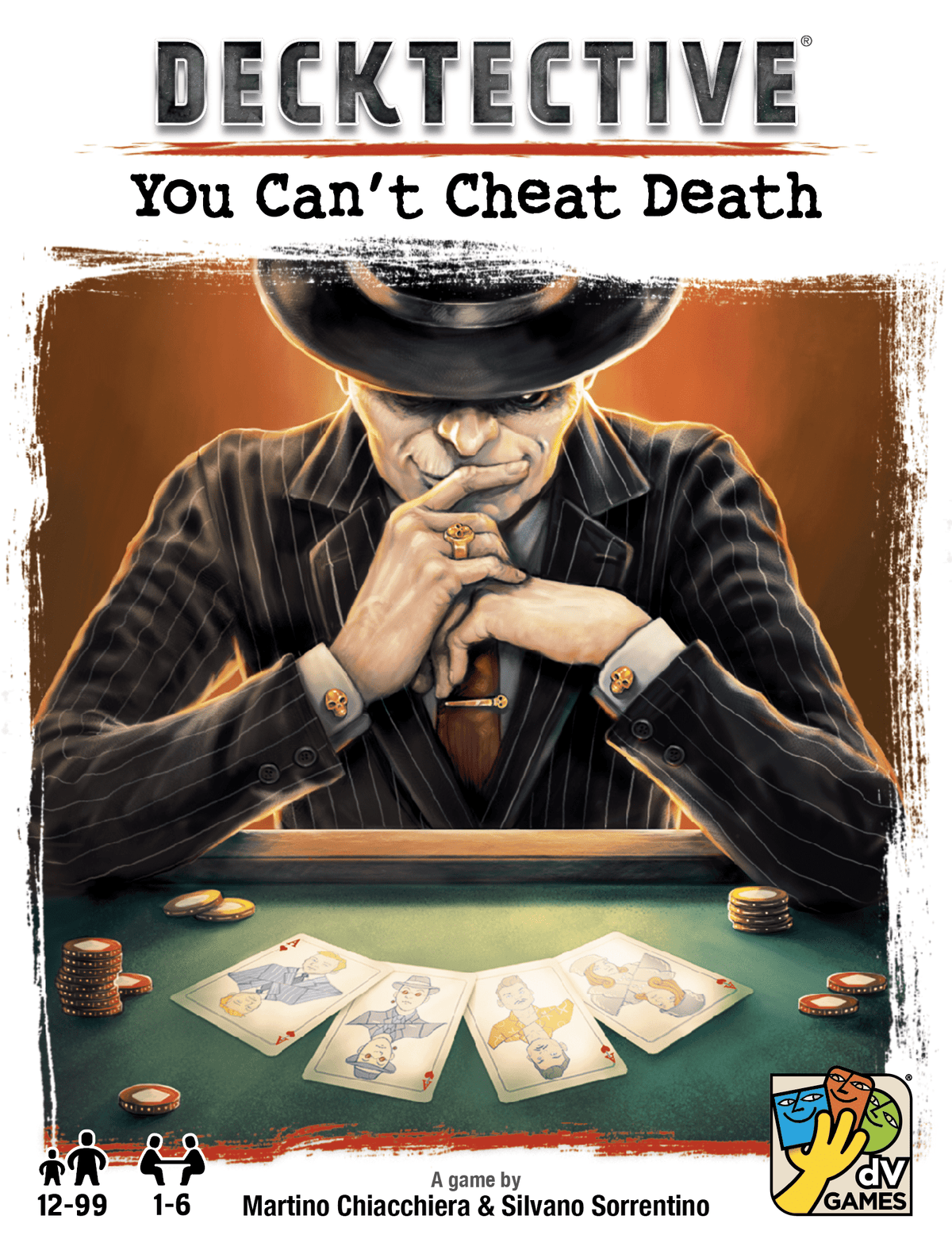 DV Games Board Games > Small Box Games Decktective: You Can't Cheat Death 9788894957433 DVG 5743