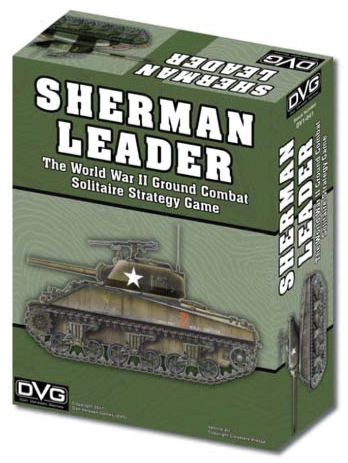 DVG (Dan Verssen Games) Board Games > Large Box Games Sherman Leader 78186492 DV1 041