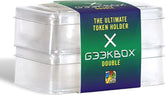 Geekbox: Double Size - Clear Plastic Token Storage Box/Lid (2 pk) - Third Eye