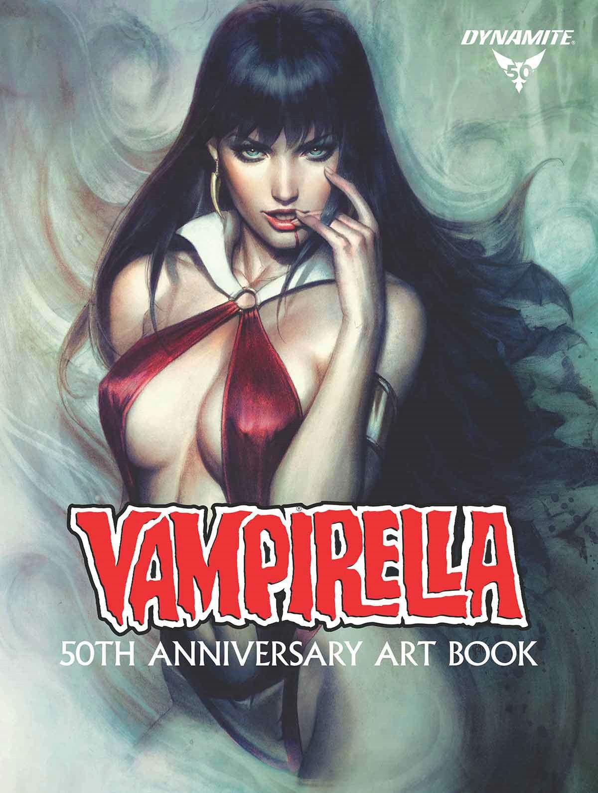 Dynamite Books Vampirella: 50th Anniversary Artbook HC 9781524115104