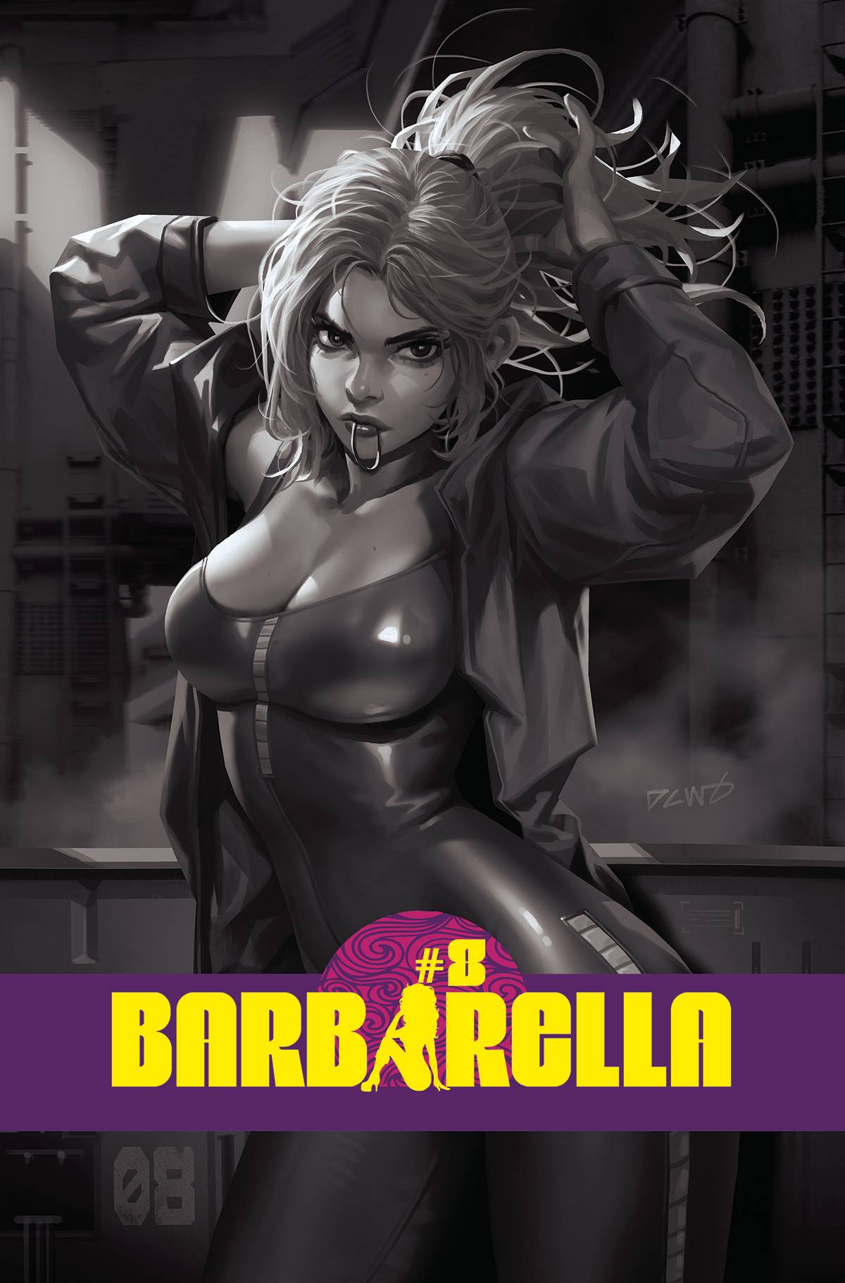 BARBARELLA #8 CVR I 1:25 INCV CHEW B&W