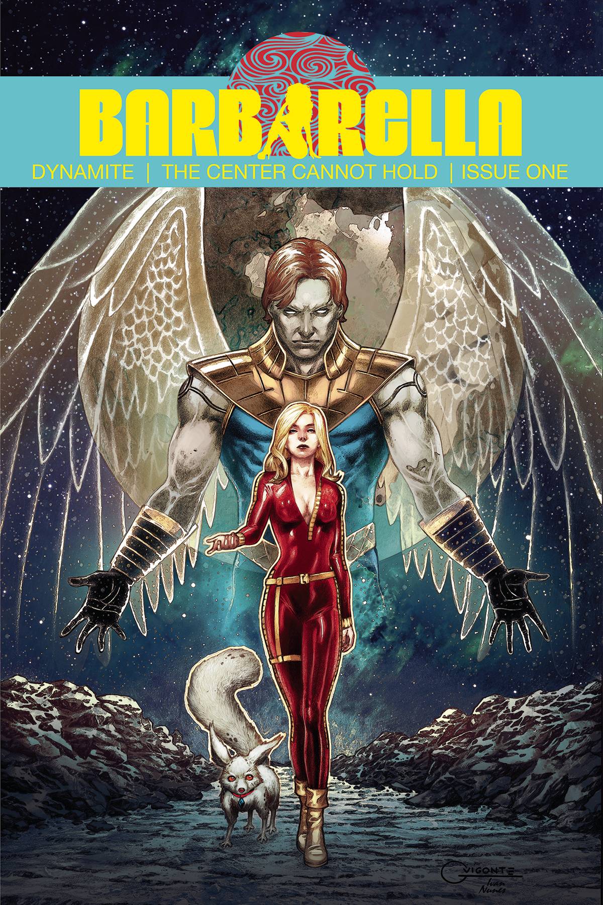 Dynamite Comic Books BARBARELLA CENTER CANNOT HOLD #1 CVR D VIGONTE 72513032797001041 DEC220568