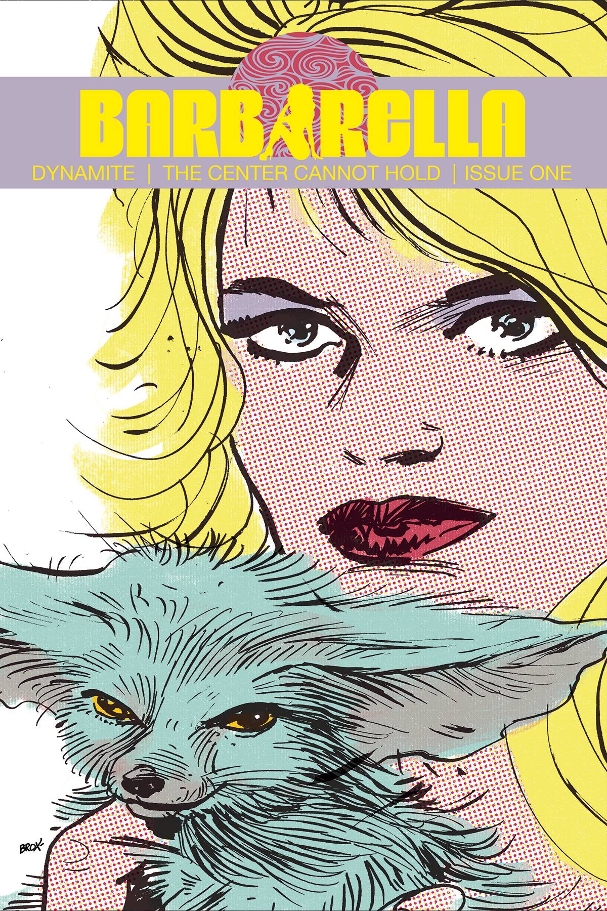 Dynamite Comic Books BARBARELLA CENTER CANNOT HOLD #1 CVR F BROXTON RETRO 72513032797001061 DEC220570