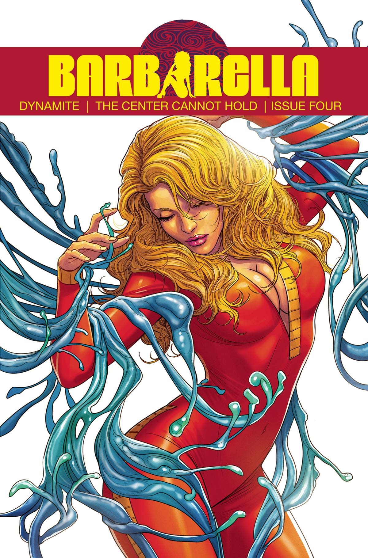 Dynamite Comic Books BARBARELLA CENTER CANNOT HOLD #4 CVR D MUSABEKOV 72513032797004041 MAR230537