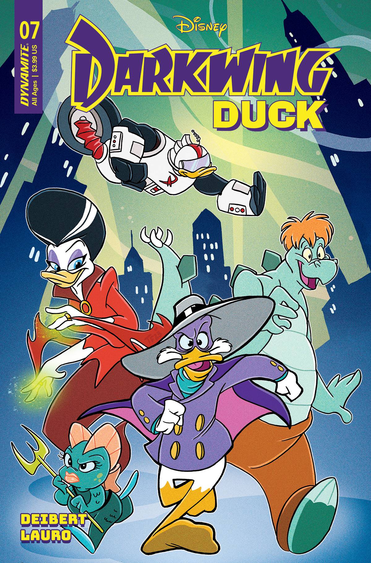 Dynamite Comic Books DARKWING DUCK #7 CVR D FORSTNER 72513032463407041 MAY230530