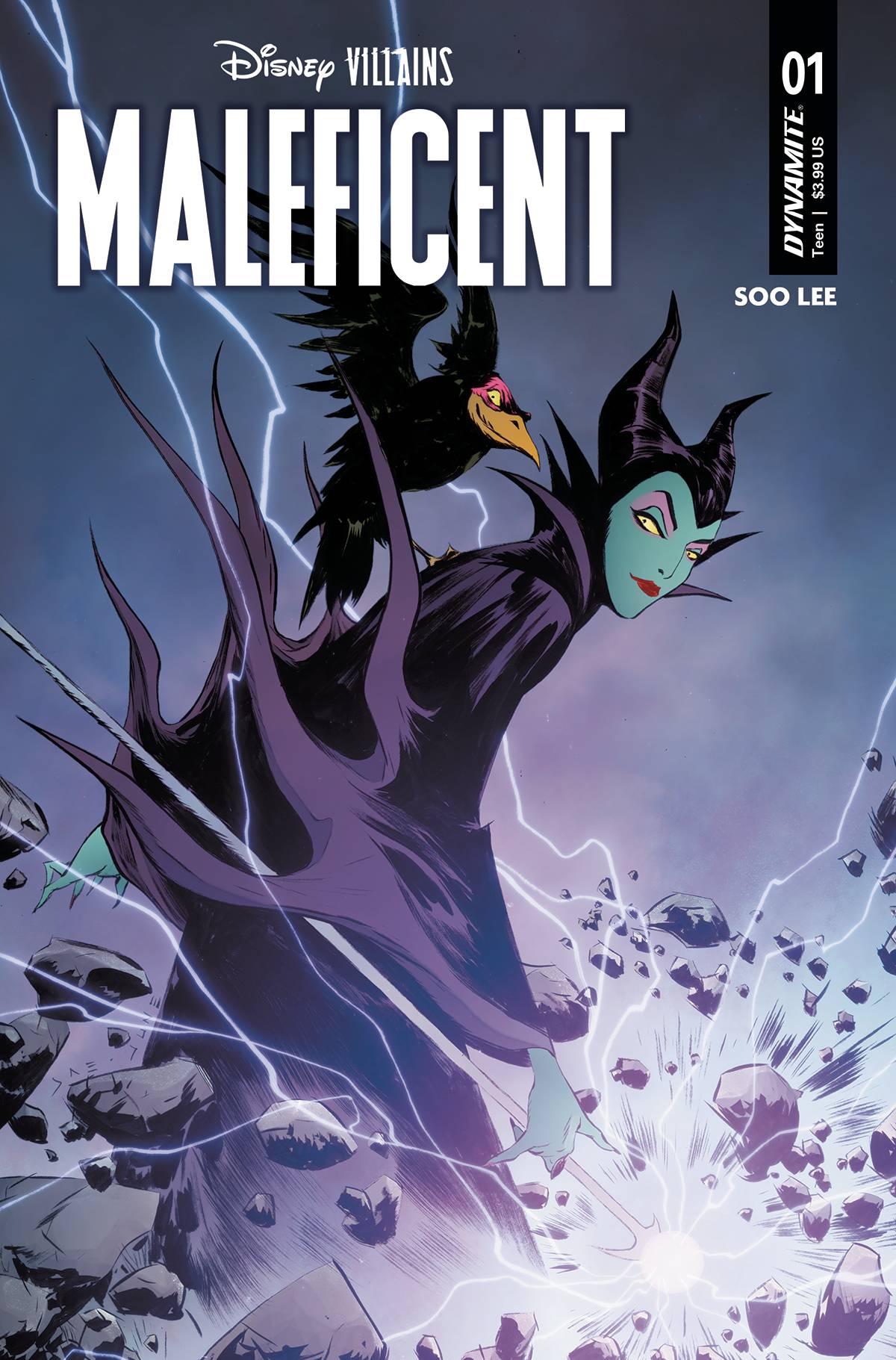 Dynamite Comic Books DISNEY VILLAINS MALEFICENT #1 CVR A JAE LEE 72513033020801011 MAR230383