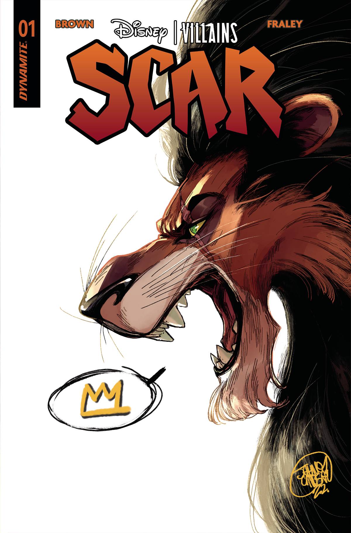 DISNEY VILLAINS SCAR #1 CVR A LINDSAY - Third Eye