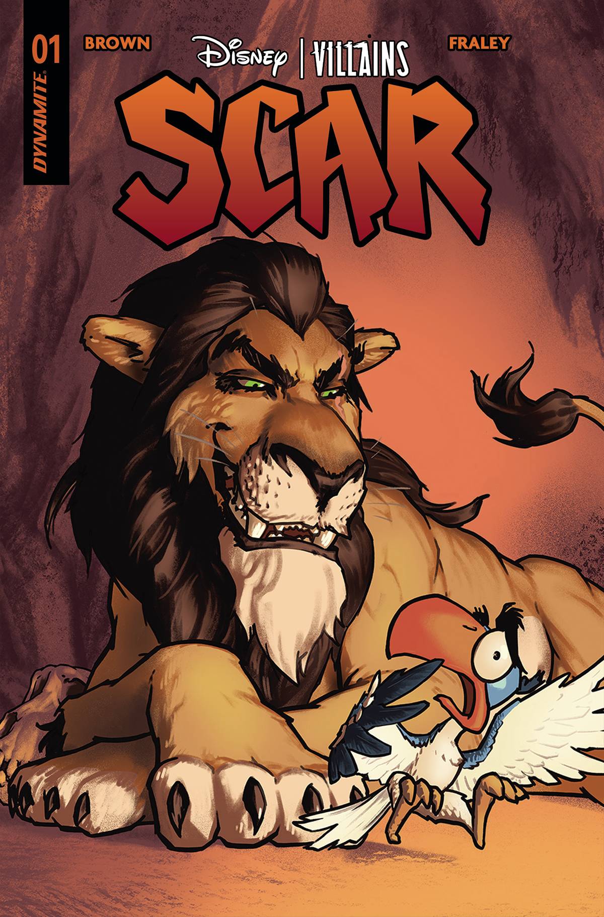 DISNEY VILLAINS SCAR #1 CVR E HA - Third Eye