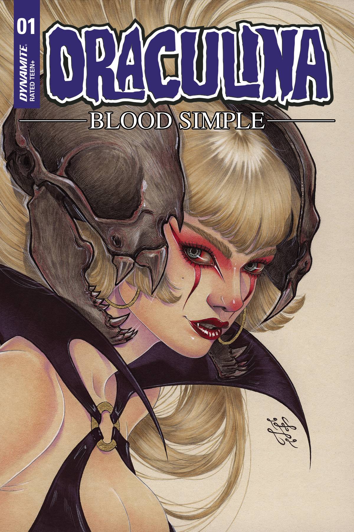 Dynamite Comic Books DRACULINA BLOOD SIMPLE #1 CVR D LACCHEI 72513032796301041 DEC220545