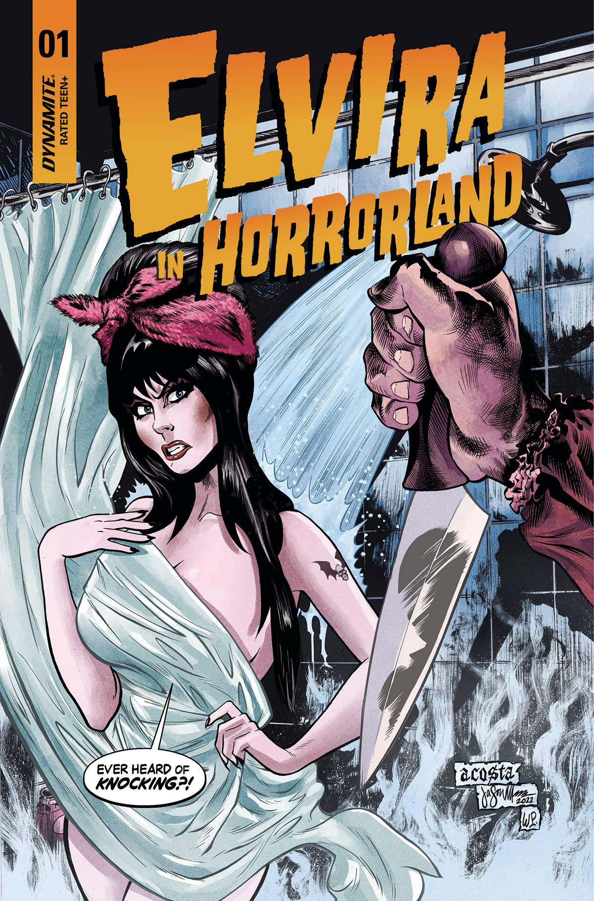 Dynamite Comic Books ELVIRA IN HORRORLAND #1 CVR A ACOSTA 72513031949401011 MAR220532