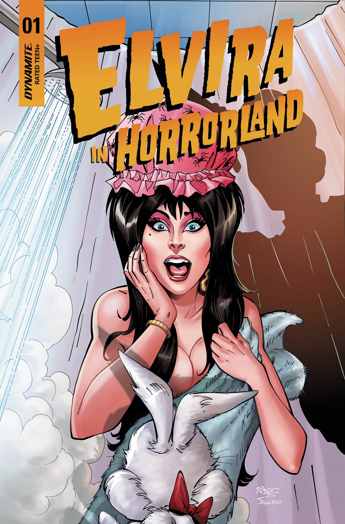 Dynamite Comic Books ELVIRA IN HORRORLAND #1 CVR B ROYLE 72513031949401021 MAR220533