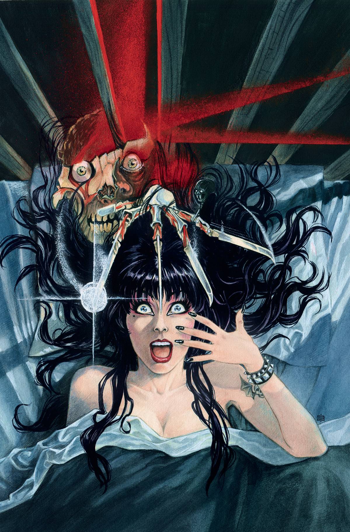 Dynamite Comic Books ELVIRA IN HORRORLAND #4 CVR H 25 COPY INCV CALIFANO VIRGIN 72513031949404081 JUN220795