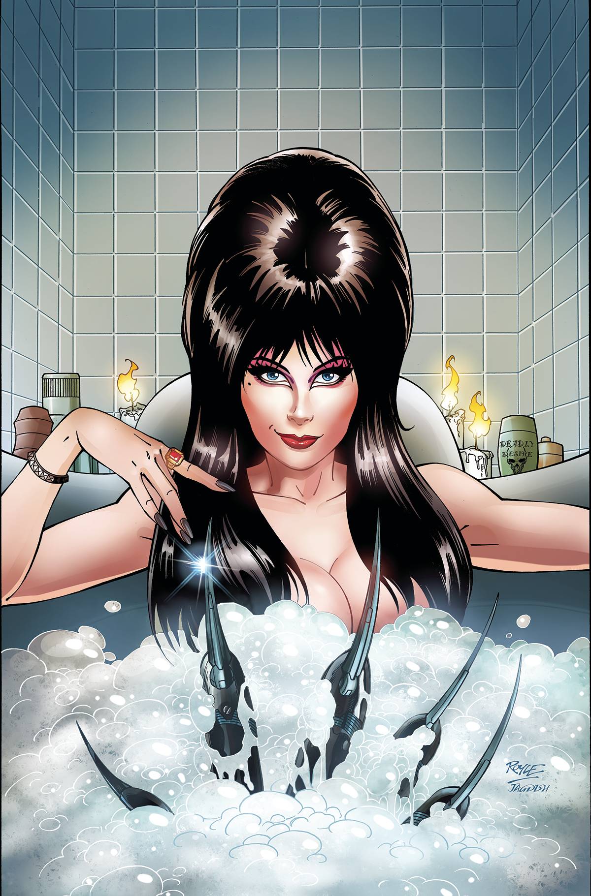 ELVIRA IN HORRORLAND #4 CVR J LTD ROYLE