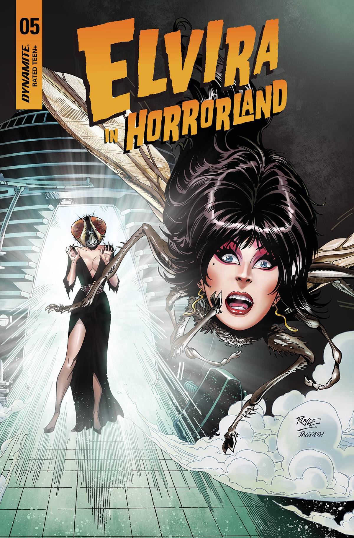 Dynamite Comic Books ELVIRA IN HORRORLAND #5 CVR B ROYLE 72513031949405021 JUL220674