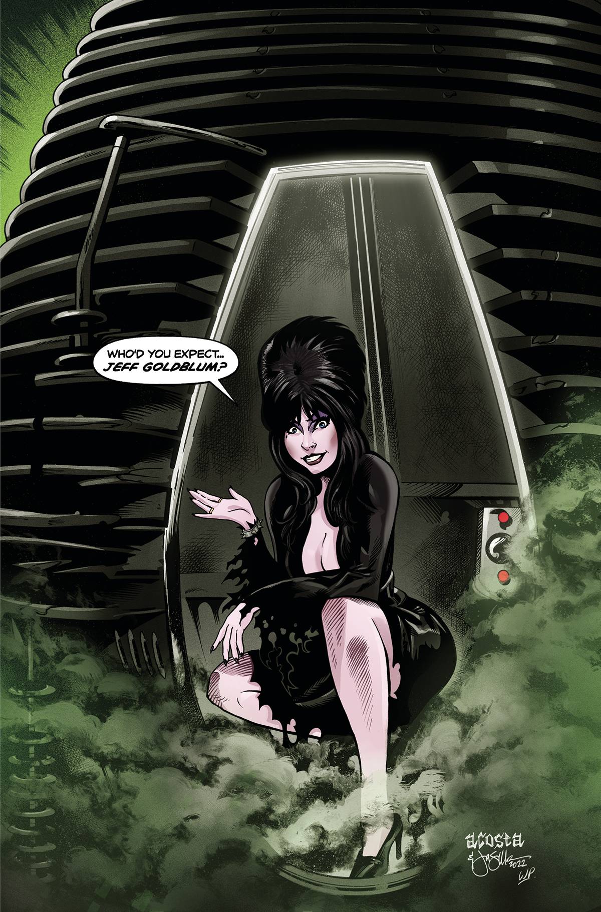 ELVIRA IN HORRORLAND #5 CVR I 30 COPY INCV ACOSTA VIRGIN