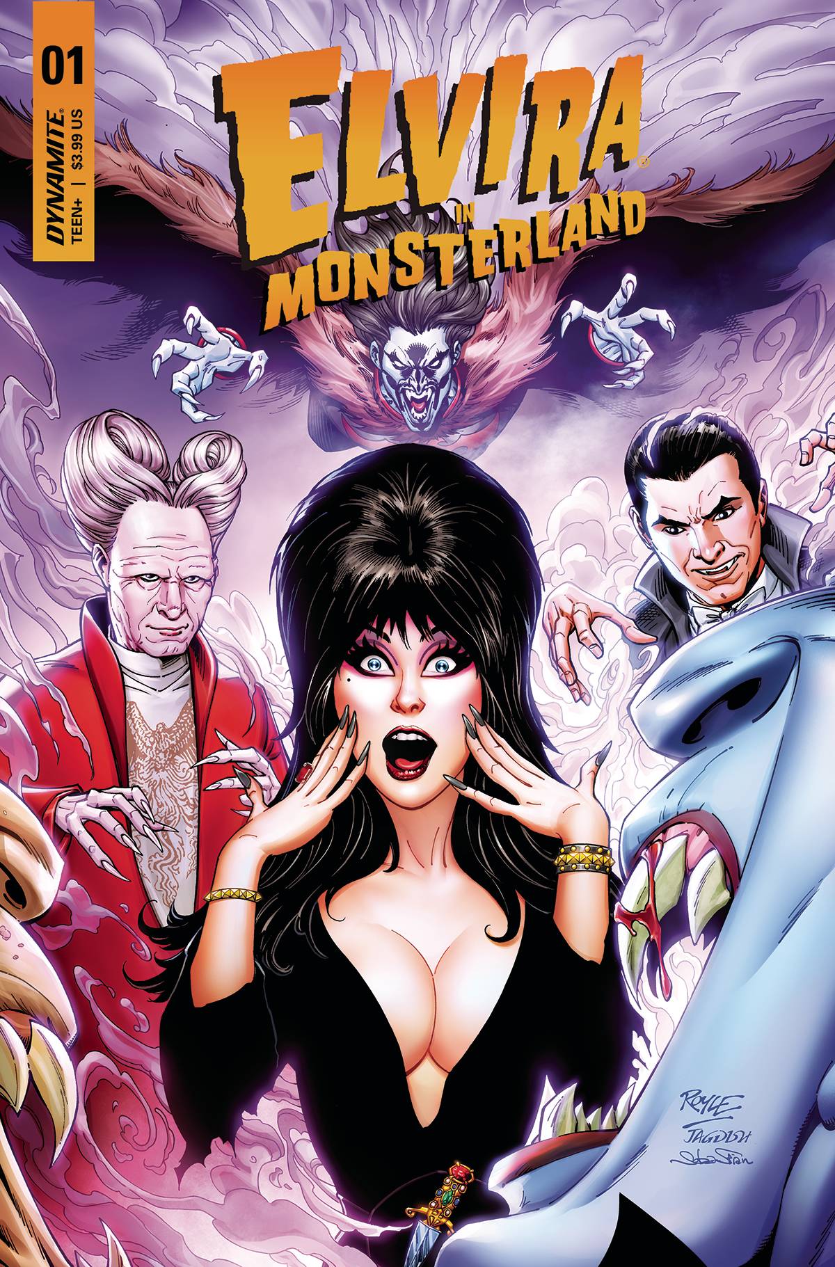 Dynamite Comic Books ELVIRA IN MONSTERLAND #1 CVR B ROYLE 72513033023901021 MAR230431