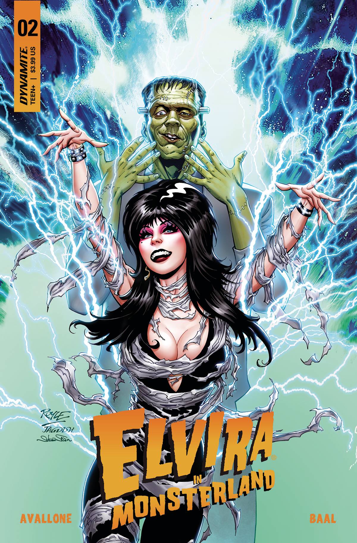 Dynamite Comic Books ELVIRA IN MONSTERLAND #2 CVR B ROYLE 72513033023902021 APR230514