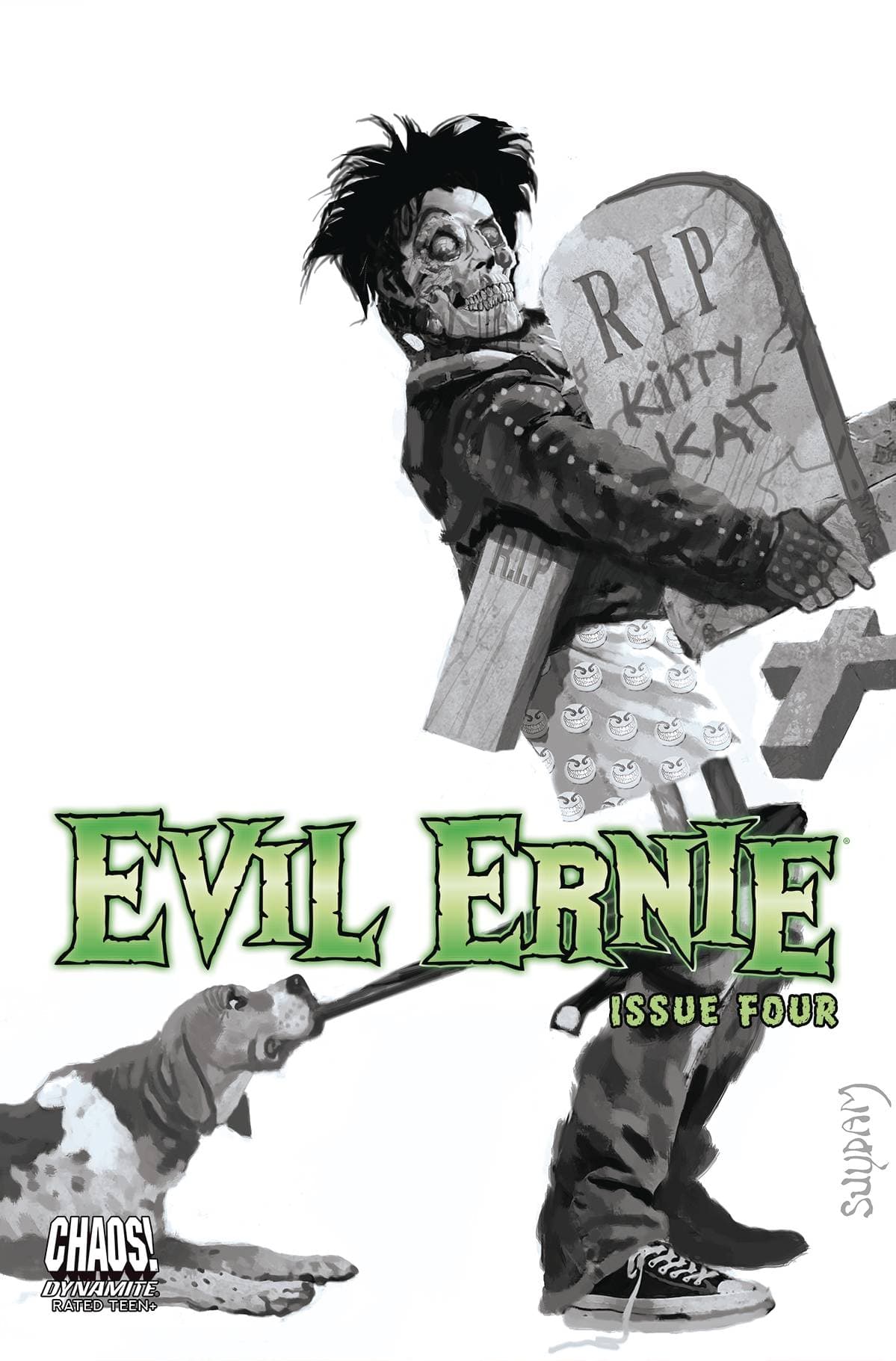 EVIL ERNIE #4 CVR D 1:20 INCV SUYDAM B&W