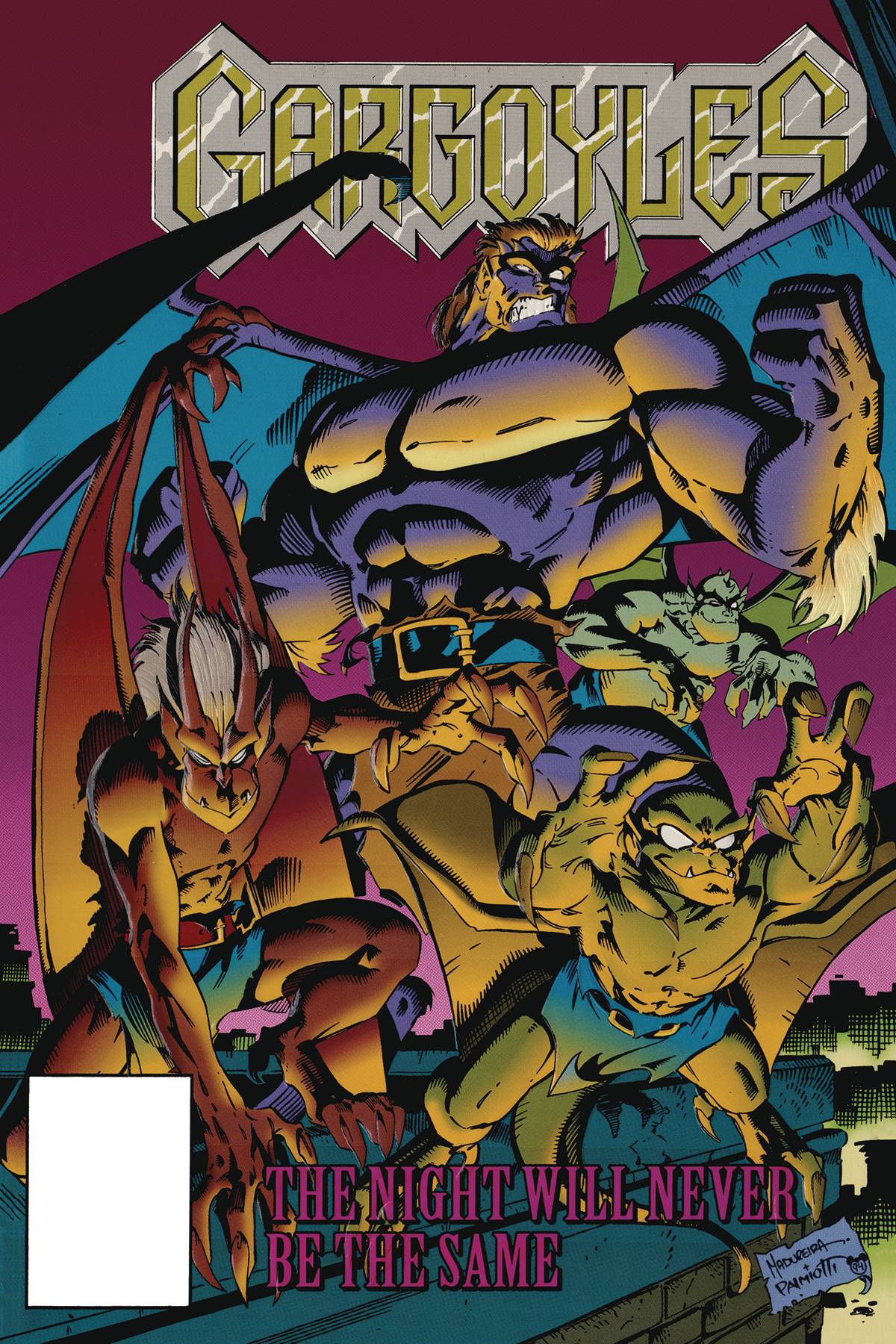 GARGOYLES #1 FACSIMILIE GOLD FOIL ED